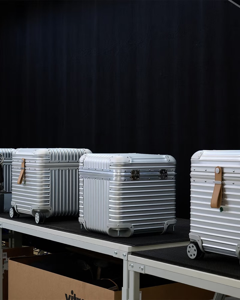 RIMOWA 與瑞士家具品牌 Vitra 推出聯名行動椅