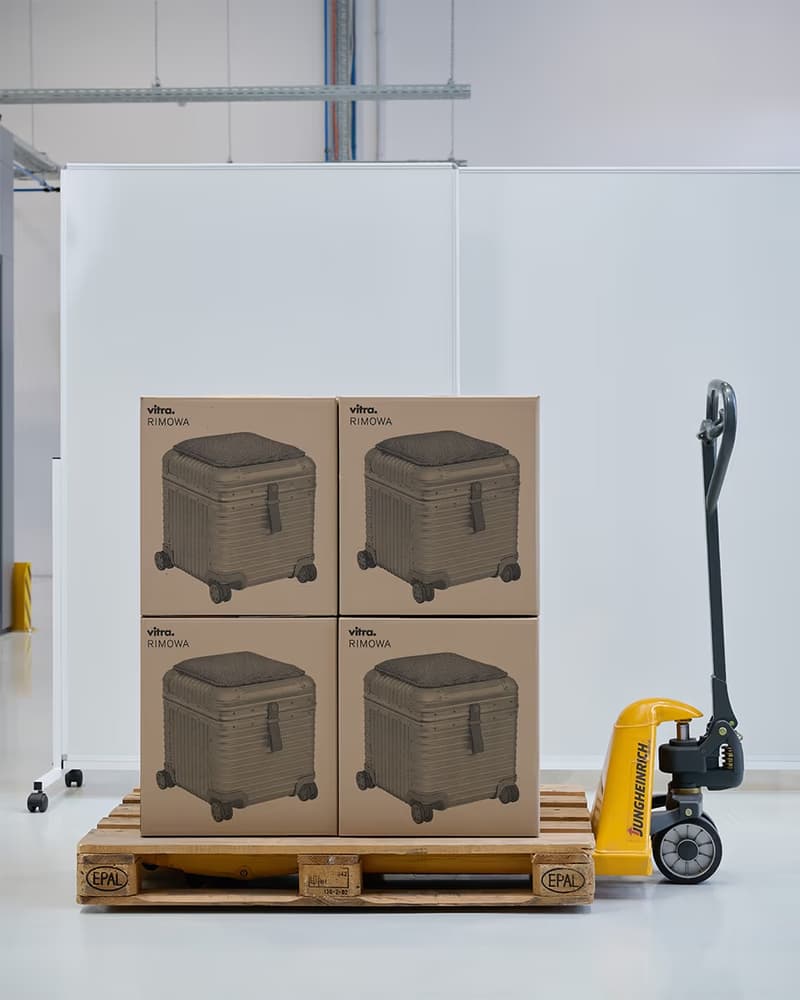 RIMOWA 與瑞士家具品牌 Vitra 推出聯名行動椅