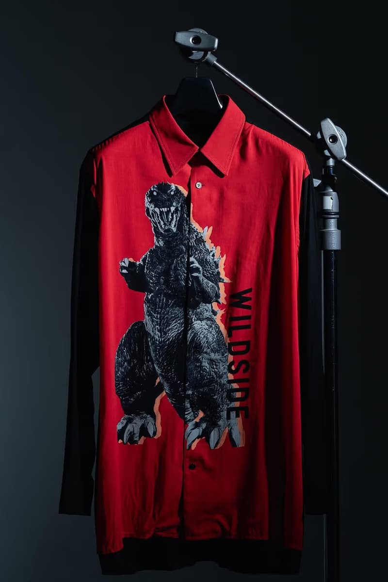 WILDSIDE YOHJI YAMAMOTO 再度聯手 IZUMONSTER 推出《哥斯拉》主題联名系列