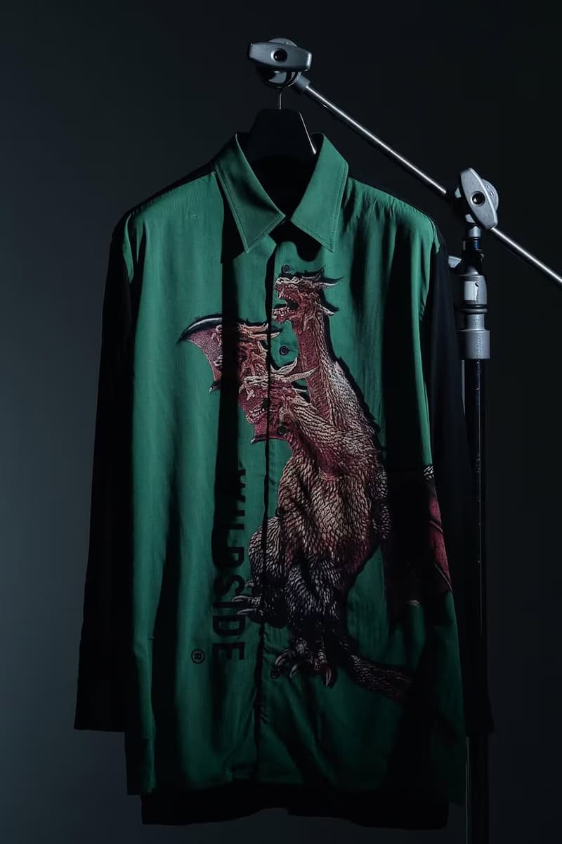 WILDSIDE YOHJI YAMAMOTO 再度聯手 IZUMONSTER 推出《哥斯拉》主題联名系列