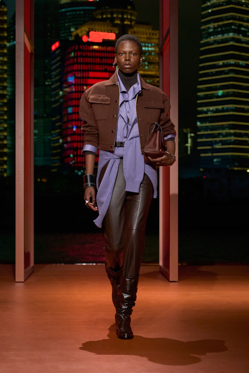 Hermès 于上海举办 2025 秋冬女装系列发布会