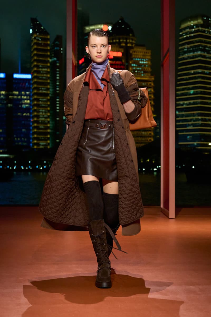 Hermès 于上海举办 2025 秋冬女装系列发布会