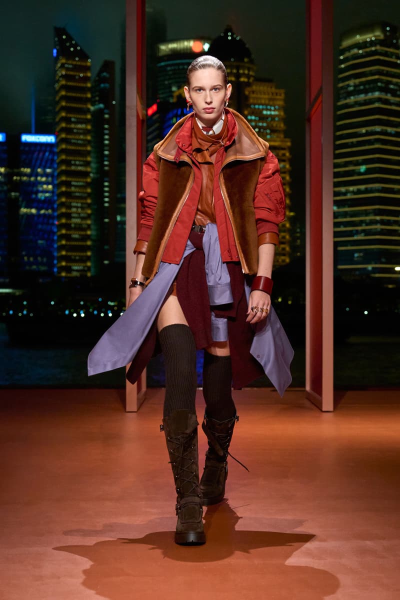 Hermès 于上海举办 2025 秋冬女装系列发布会