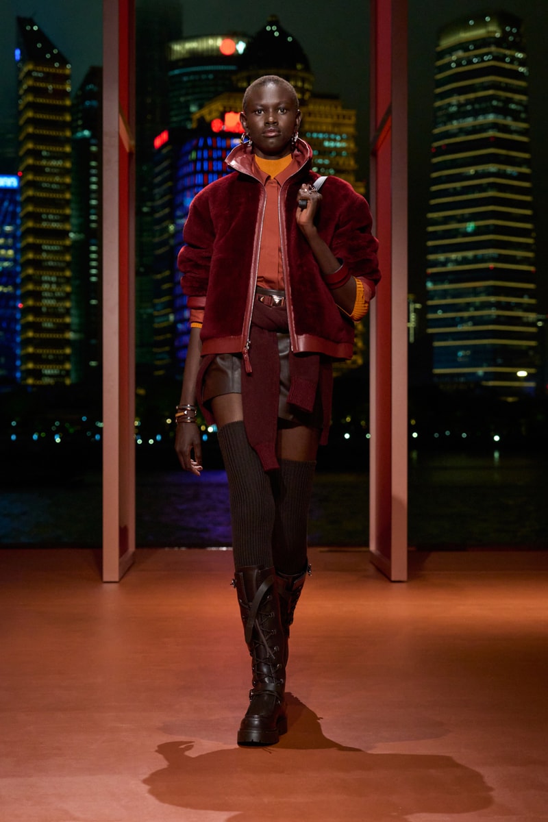 Hermès 于上海举办 2025 秋冬女装系列发布会