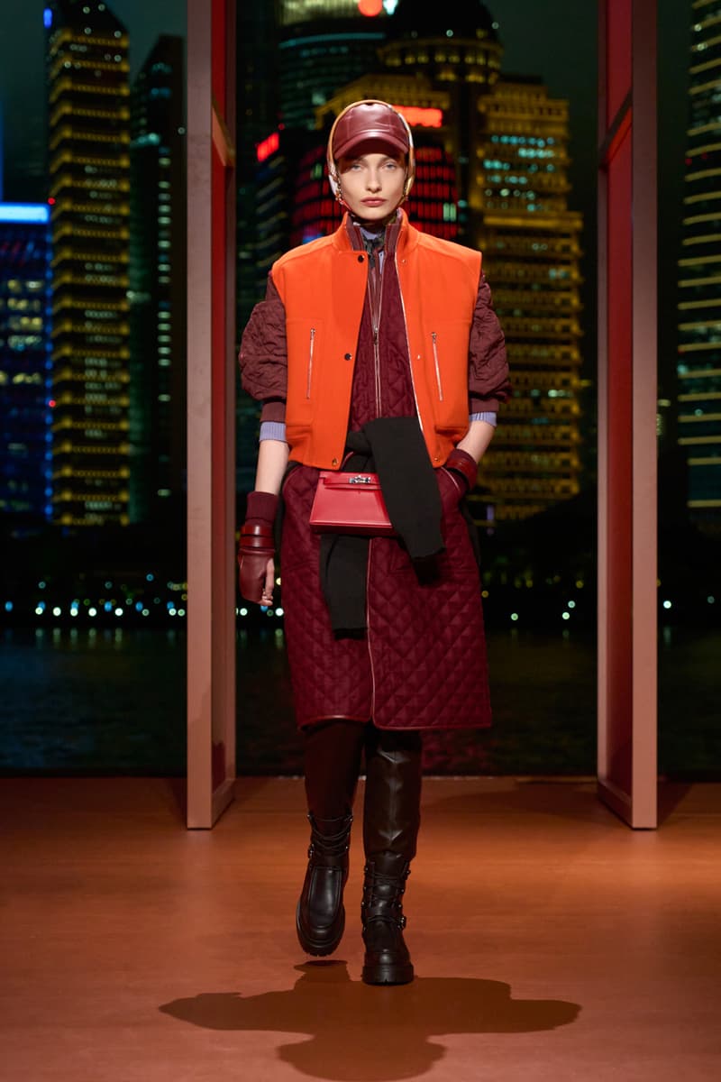 Hermès 于上海举办 2025 秋冬女装系列发布会