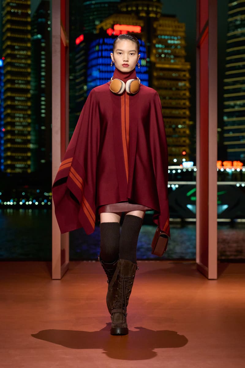 Hermès 于上海举办 2025 秋冬女装系列发布会