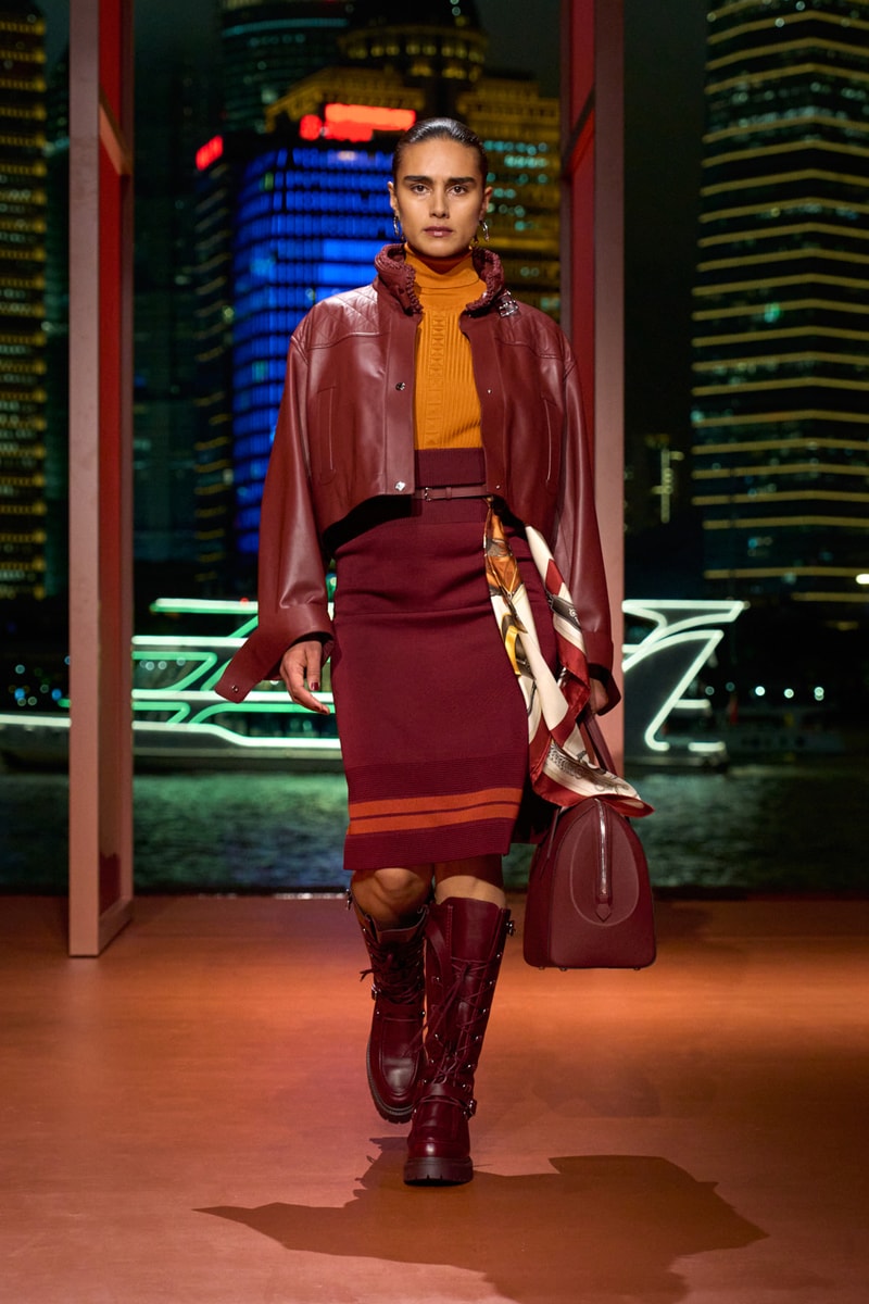 Hermès 于上海举办 2025 秋冬女装系列发布会