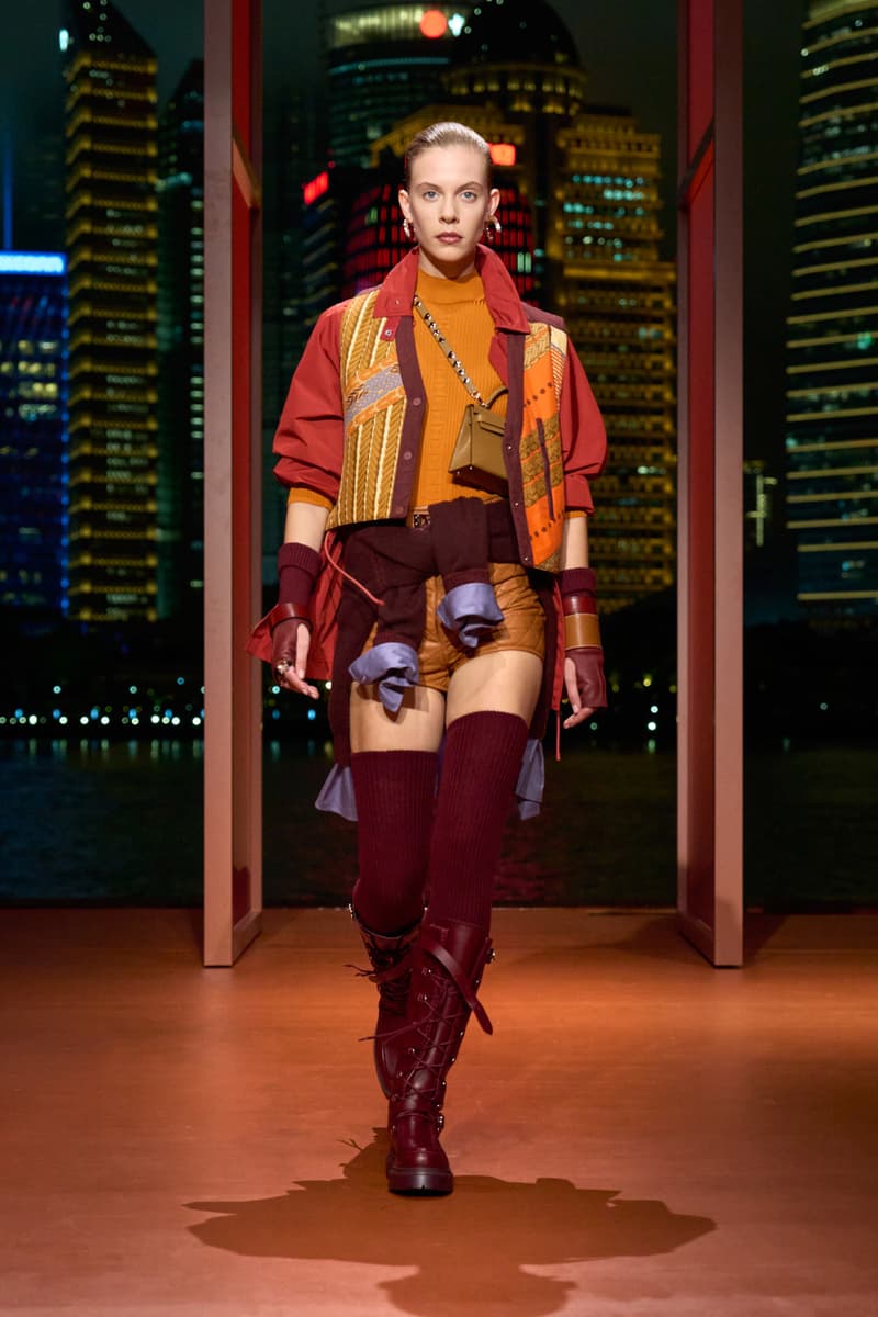 Hermès 于上海举办 2025 秋冬女装系列发布会