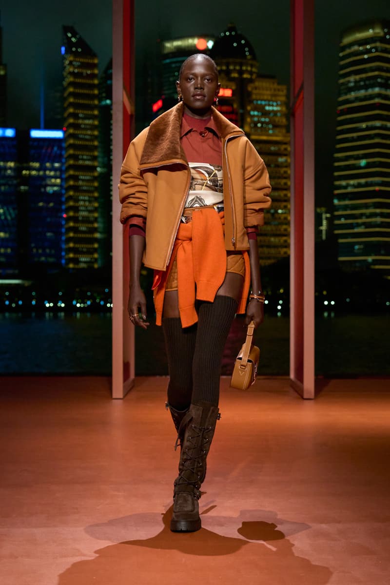 Hermès 于上海举办 2025 秋冬女装系列发布会