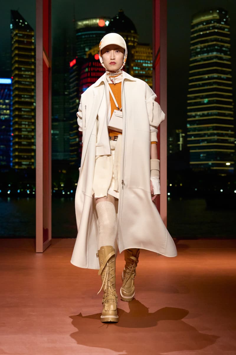 Hermès 于上海举办 2025 秋冬女装系列发布会