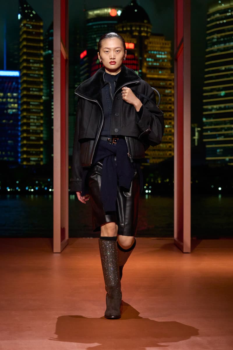 Hermès 于上海举办 2025 秋冬女装系列发布会