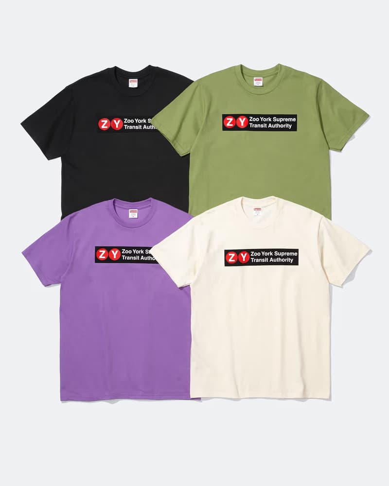 Supreme x Zoo York 2025 春季最新聯名系列發佈