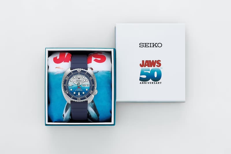 Seiko Prospex x《大白鲨 JAWS》最新联名表款正式发布