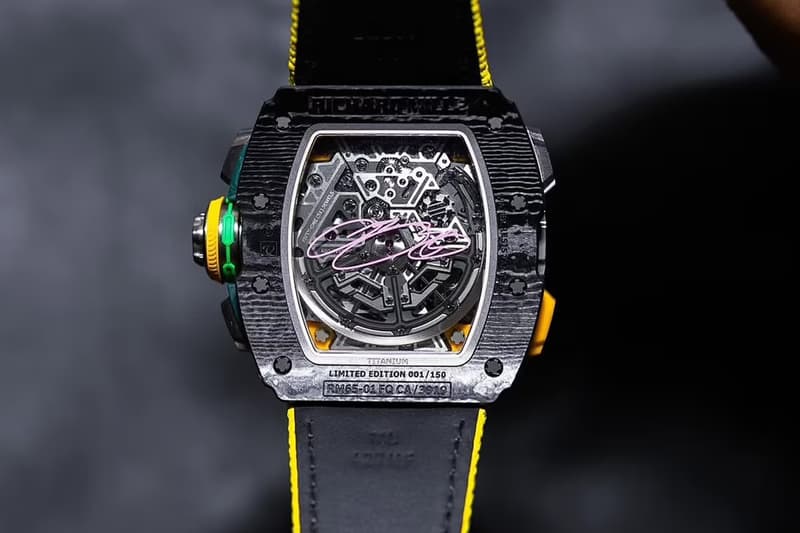 LeBron James 携手 Richard Mille 打造全球限量 150 枚特别版表款