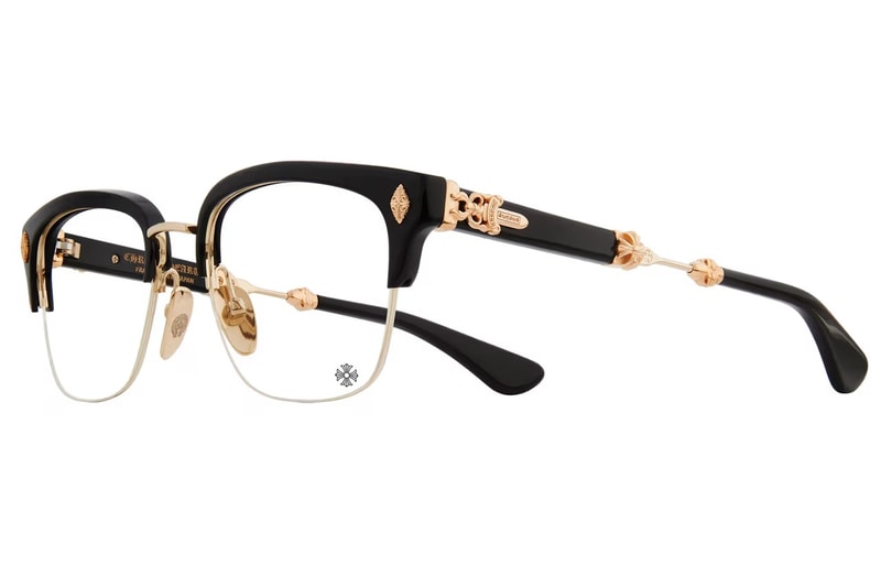 Chrome Hearts 最新 22K 金配飾眼鏡系列登場