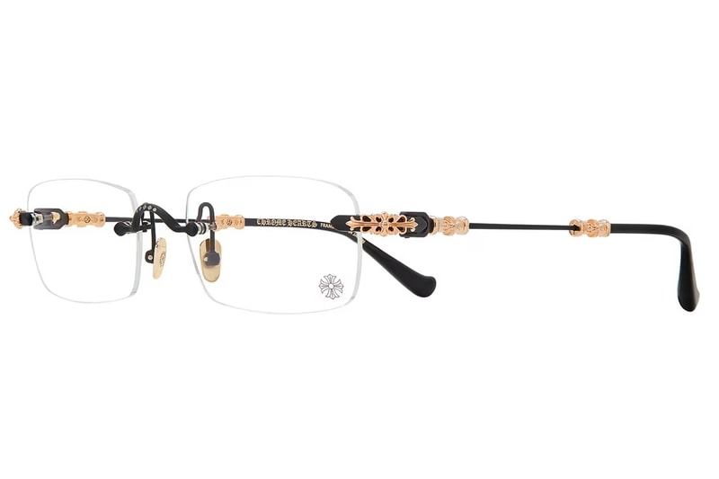 Chrome Hearts 最新 22K 金配飾眼鏡系列登場