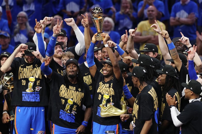 未來無限可能！Oklahoma City Thunder 成功贏得 NBA 總冠軍