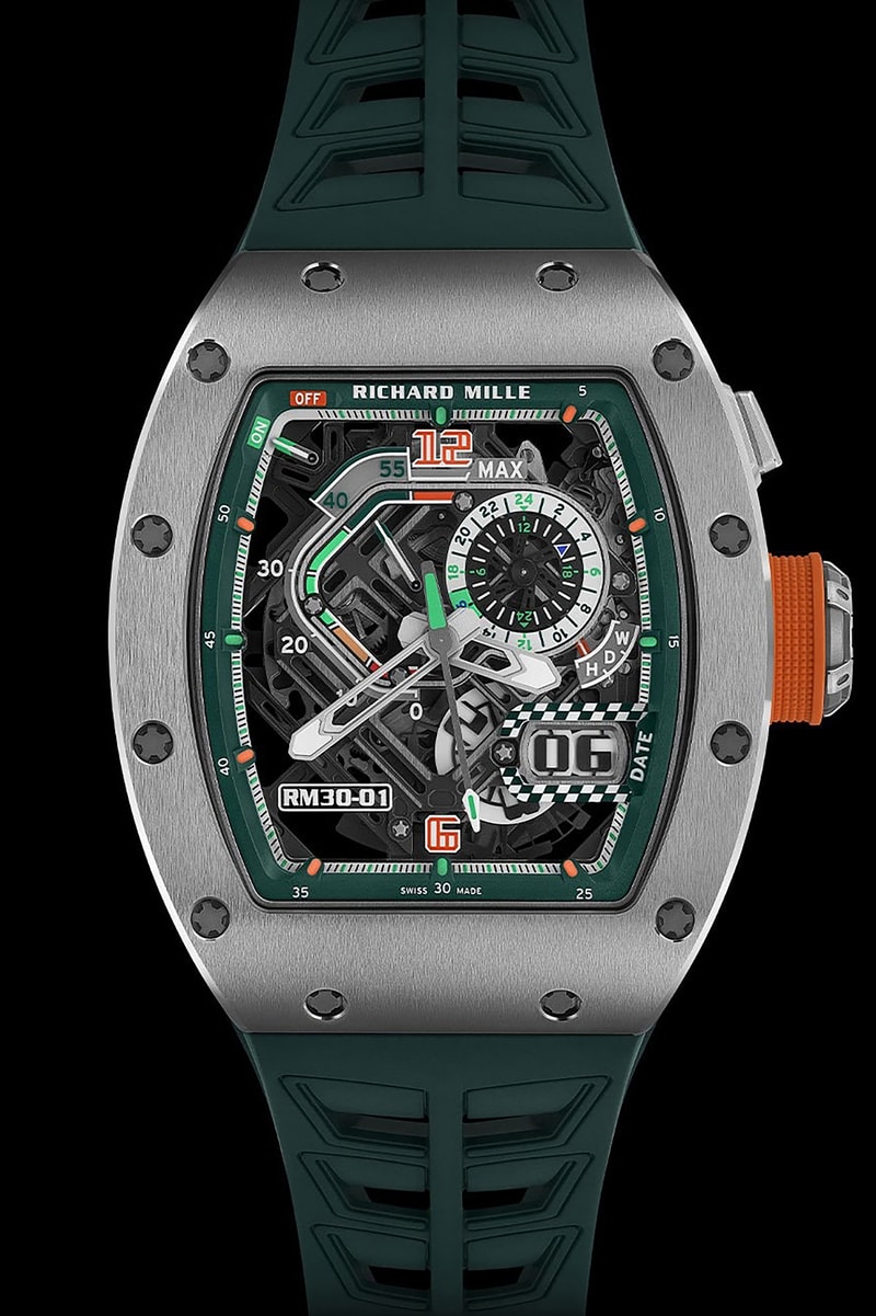 RICHARD MILLE 推出 RM 30-01 LMC 限量版腕表