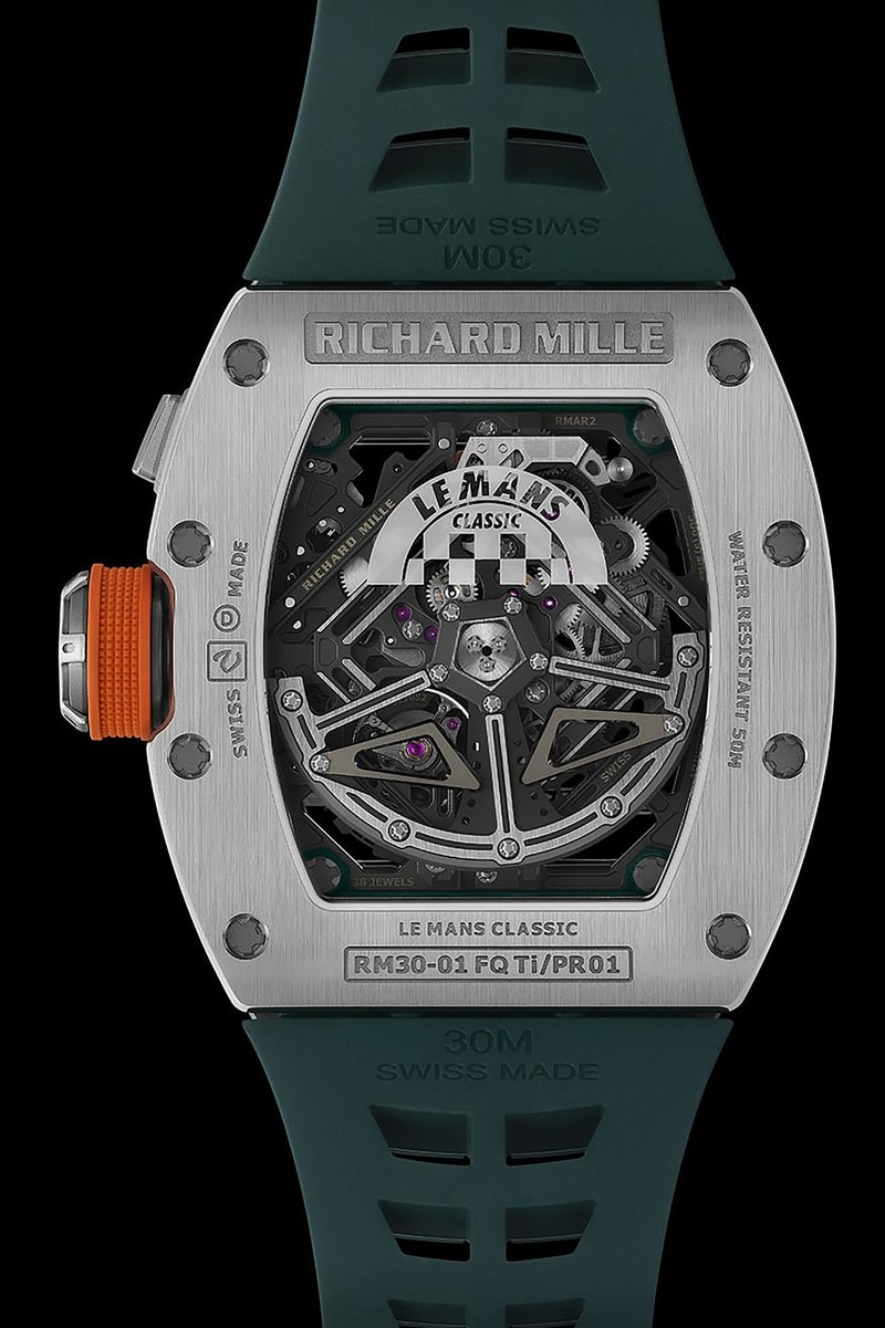 RICHARD MILLE 推出 RM 30-01 LMC 限量版腕表