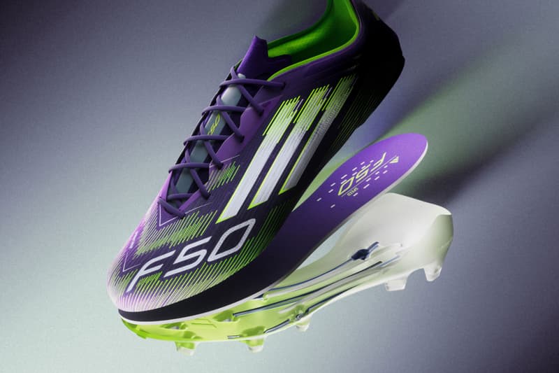 adidas 发布全新「霓虹流光」配色系列 F50 战靴