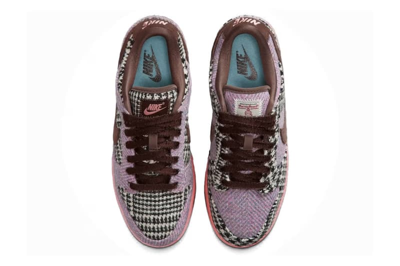 Harris Tweed x Nike Dunk Low 最新聯名系列鞋款率先亮相