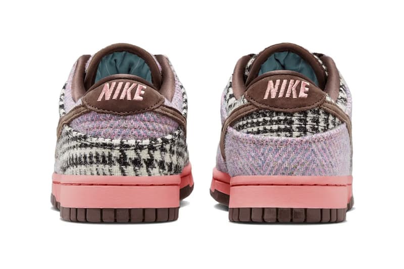 Harris Tweed x Nike Dunk Low 最新聯名系列鞋款率先亮相