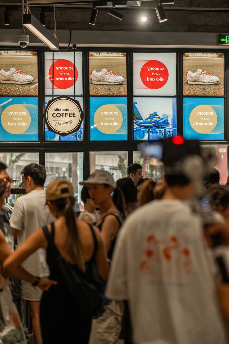 走进 Saucony meets niko and … 联名主题快闪活动