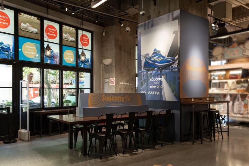 走进 Saucony meets niko and … 联名主题快闪活动