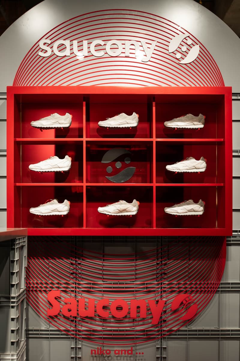 走进 Saucony meets niko and … 联名主题快闪活动