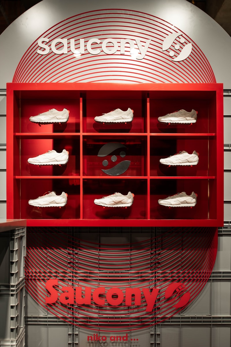 走进 Saucony meets niko and … 联名主题快闪活动