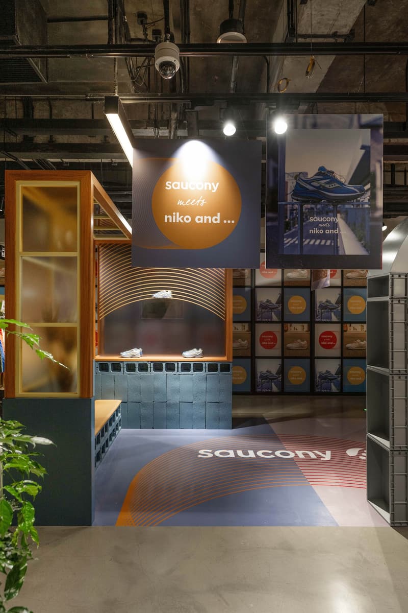 走进 Saucony meets niko and … 联名主题快闪活动