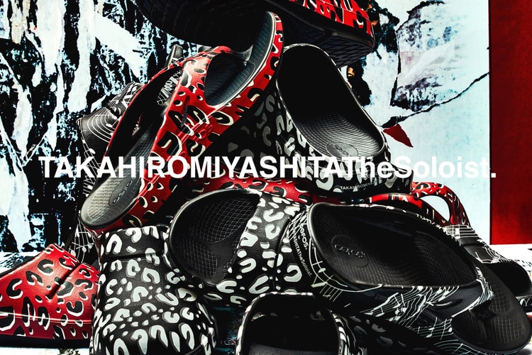 TAKAHIROMIYASHITATheSoloist. x OOFOS 2025 春夏联名系列发布