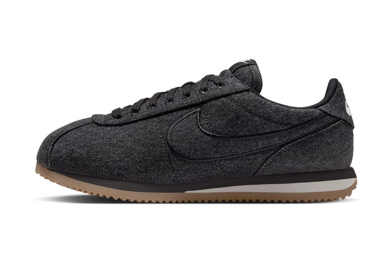 Nike Cortez 推出全新黑色丹寧設計「Black Denim」