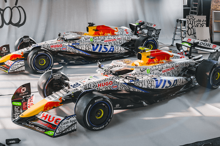 Red Bull Racing Bulls 攜手藝術家 Olaolu Slawn 與品牌 HUGO 打造最新聯名企劃
