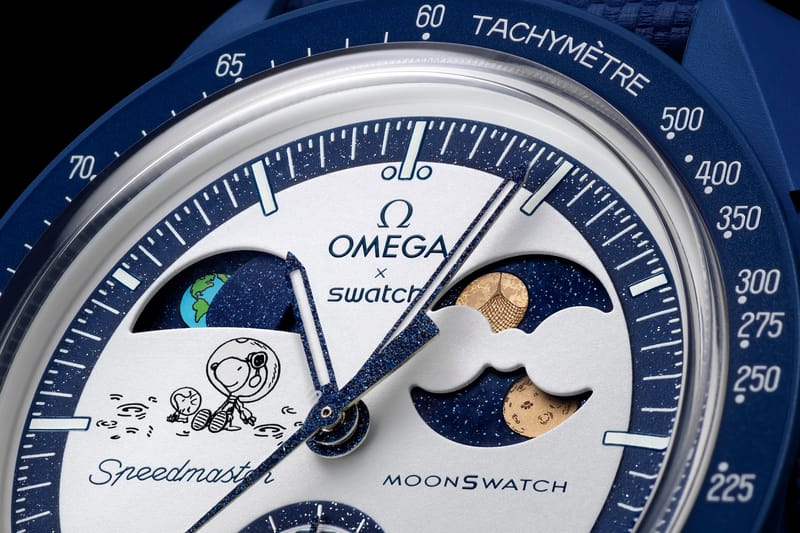 OMEGA x Swatch 释出 MISSION TO EARTHPHASE - MOONSHINE GOLD 腕表