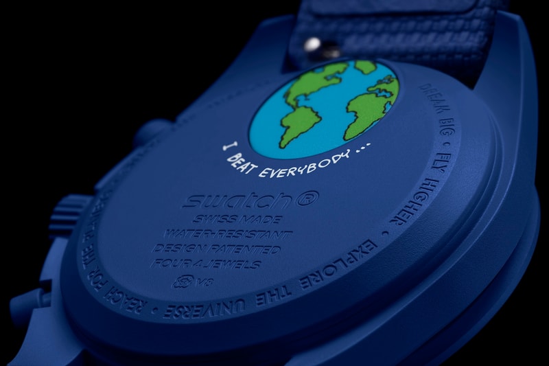 OMEGA x Swatch 释出 MISSION TO EARTHPHASE - MOONSHINE GOLD 腕表