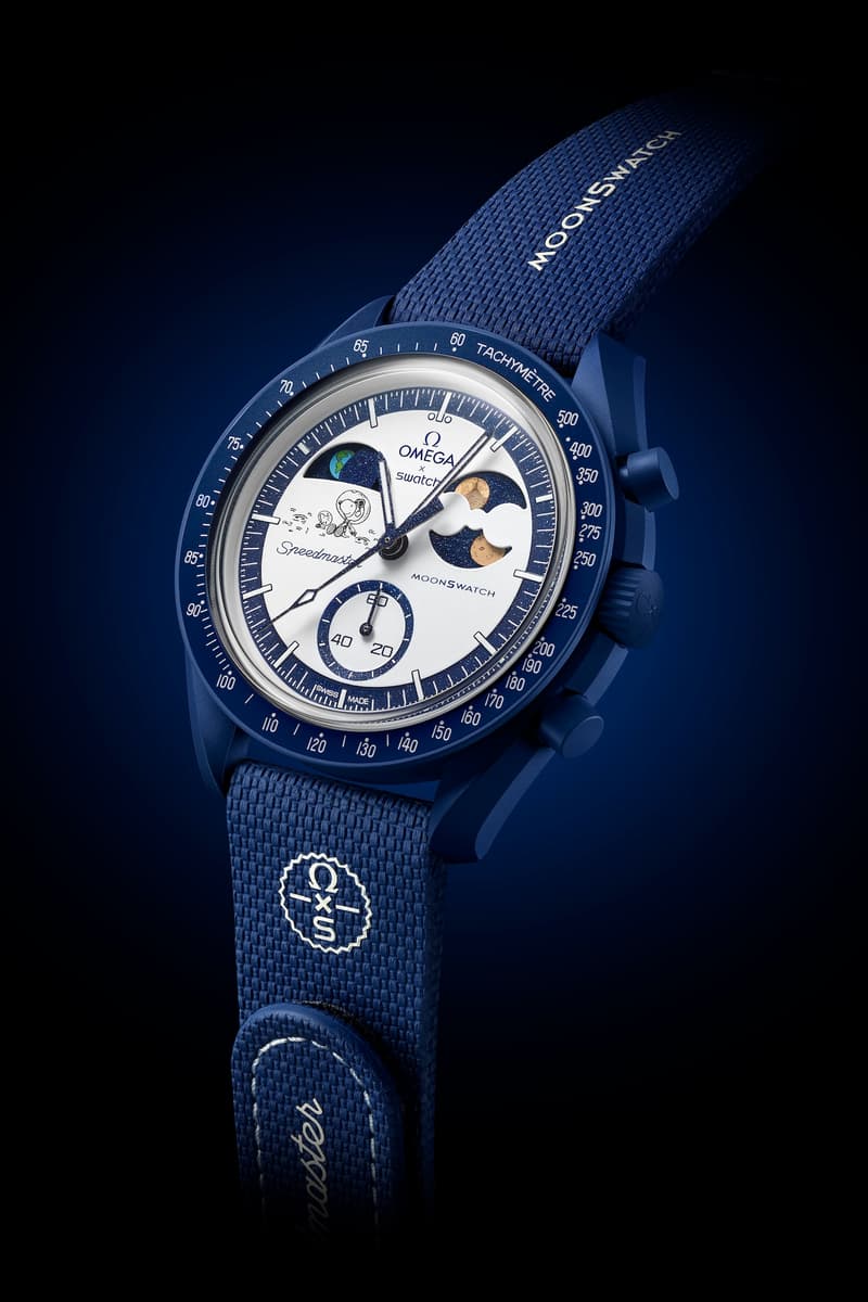 OMEGA x Swatch 释出 MISSION TO EARTHPHASE - MOONSHINE GOLD 腕表