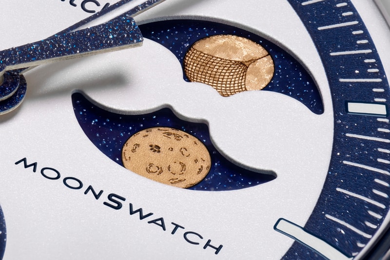 OMEGA x Swatch 释出 MISSION TO EARTHPHASE - MOONSHINE GOLD 腕表