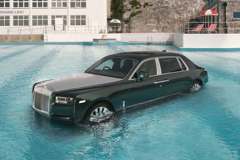 百年纪念玩出花： Rolls-Royce 将 Phantom 整车沉入泳池