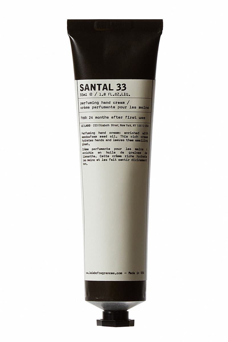 LE LABO 带来香氛身体系列全新作品——香氛护手霜