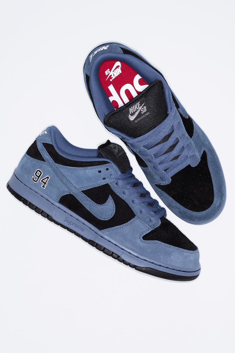 Supreme x Nike SB 最新联名 Dunk Low 系列正式登场