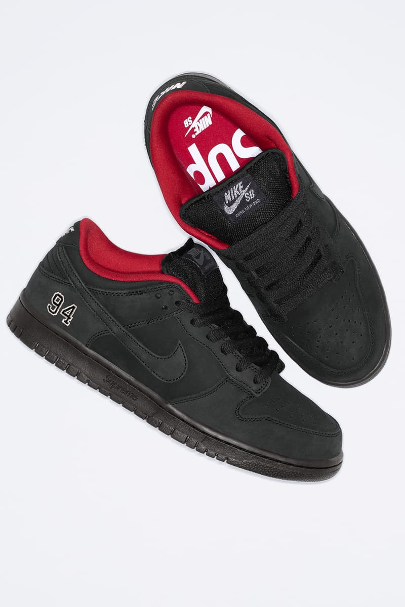 Supreme x Nike SB 最新联名 Dunk Low 系列正式登场