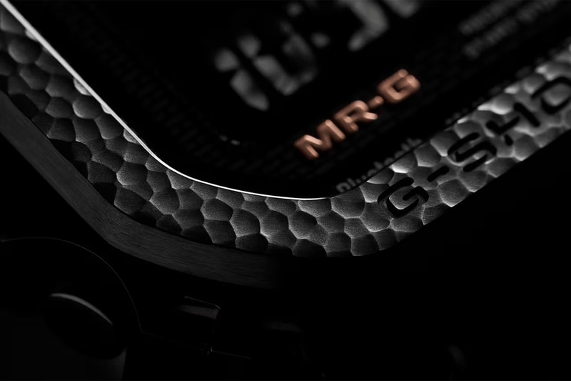 G-SHOCK 發表限量 500 枚頂級系列 MR-G 鎚起工藝定製錶款