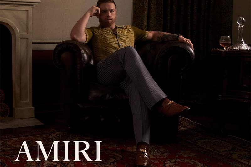代言人 Saúl ‘Canelo’ Álvarez 演绎 AMIRI  2025 秋冬广告大片