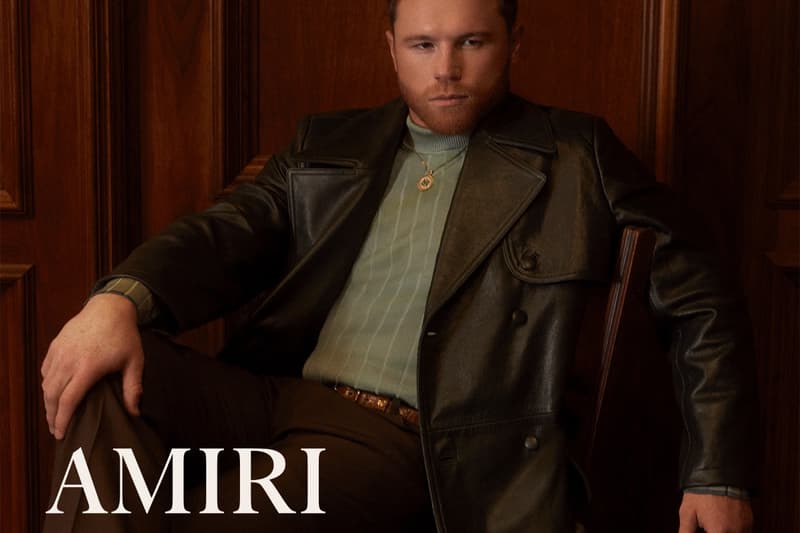 代言人 Saúl ‘Canelo’ Álvarez 演绎 AMIRI  2025 秋冬广告大片