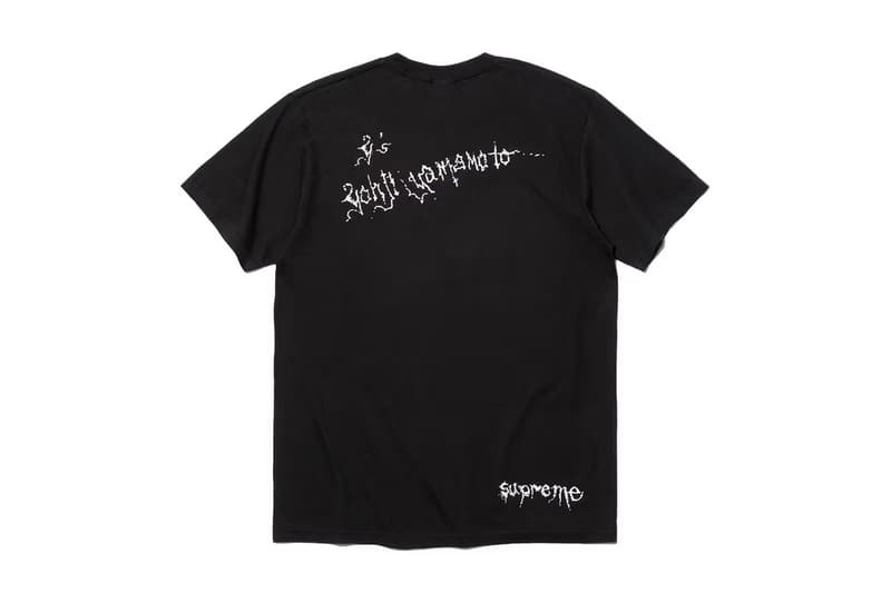 Supreme x Y’s by Yohji Yamamoto 2025 秋季最新聯名系列發佈