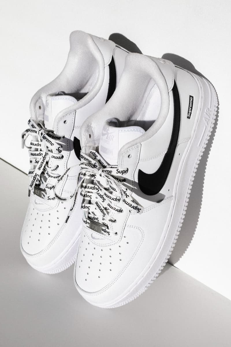 Supreme 与 Nike® 合作推出定制款 Air Force 1 Low