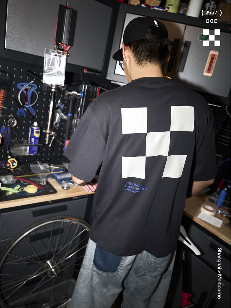 DOE 与澳大利亚骑行品牌 MAAP 推出联名 T 恤系列