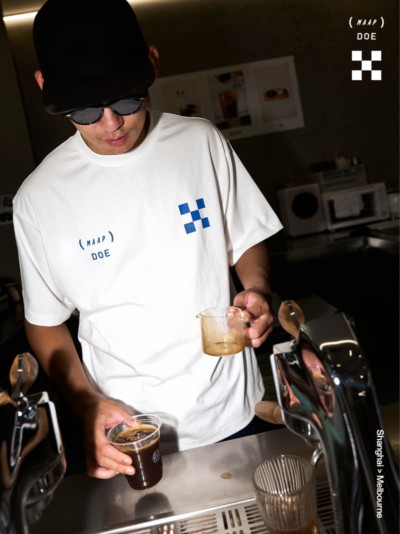 DOE 与澳大利亚骑行品牌 MAAP 推出联名 T 恤系列