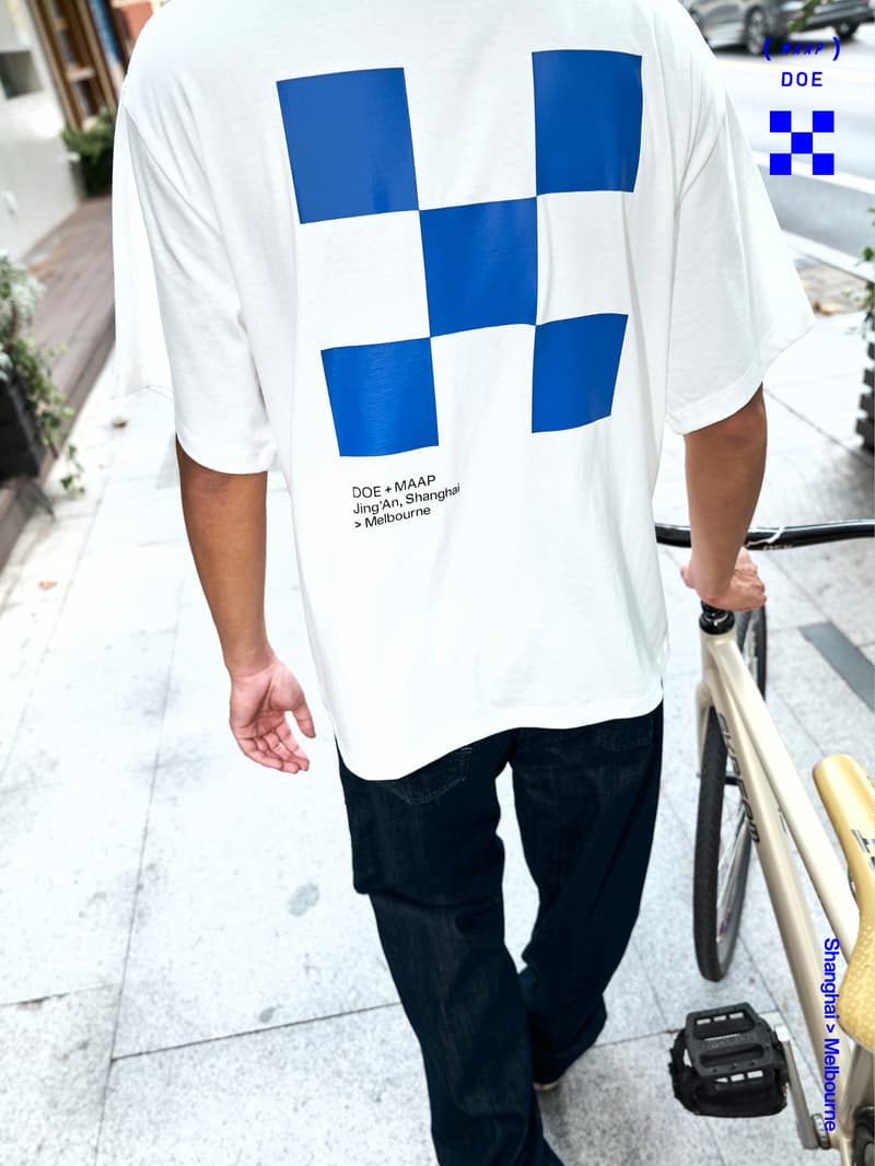 DOE 与澳大利亚骑行品牌 MAAP 推出联名 T 恤系列
